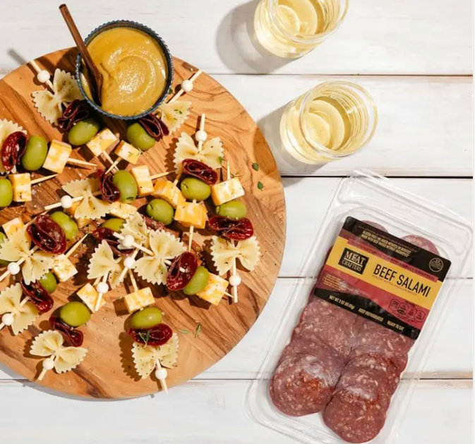 Classic Sliced Beef Salami: Pepperoni-Style, All-American