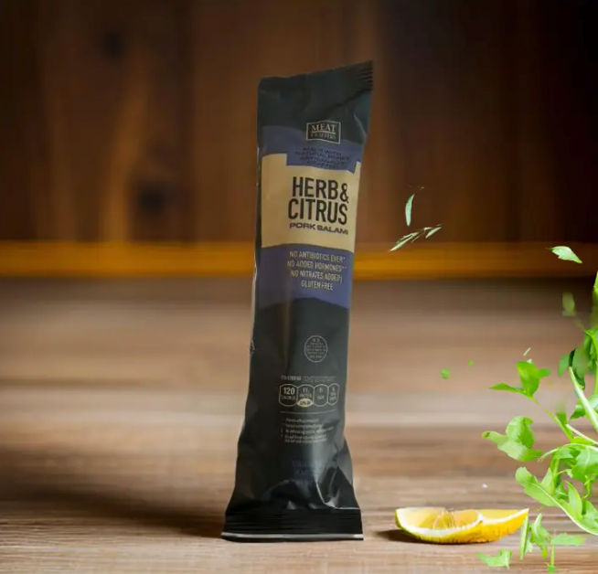 Cured Herb & Citrus Salami: Lemon Zest