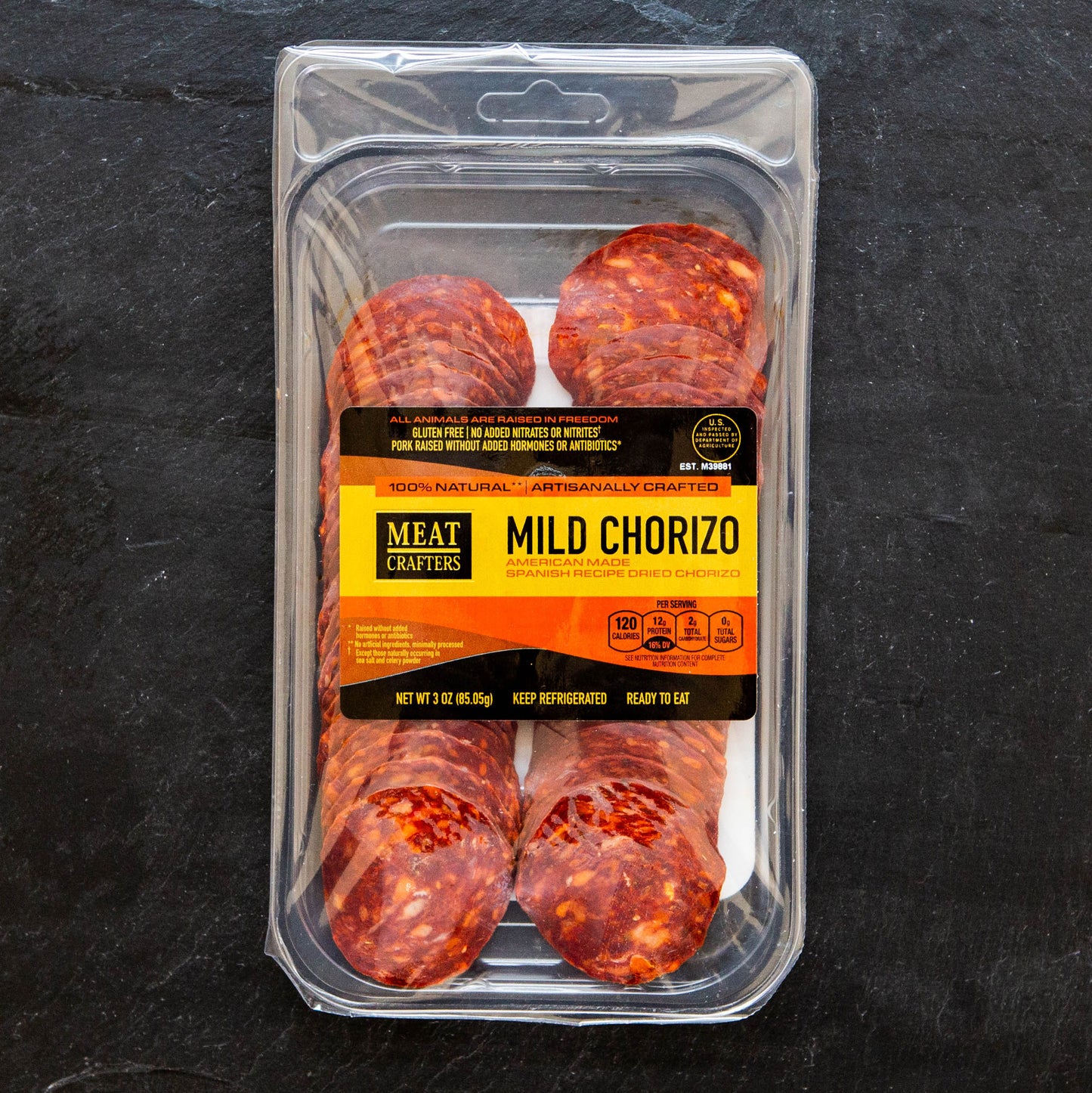 Classic Dry-Cured Pork Chorizo: Mildly Spice, Spanish Style