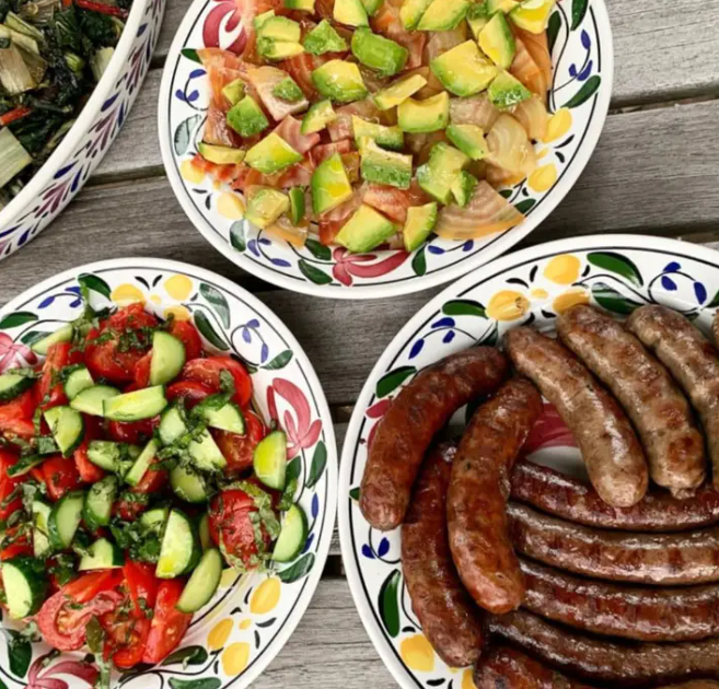Traditional Rosemary Lamb Sausage Links: Garlic-Herbed