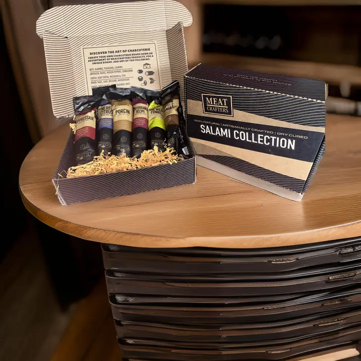 MeatCrafters Salami Gift Boxes - 4 Count Variety Box