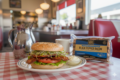 Thick-Cut Black Pepper Bacon: Spicy, Maple-Cured Flavor