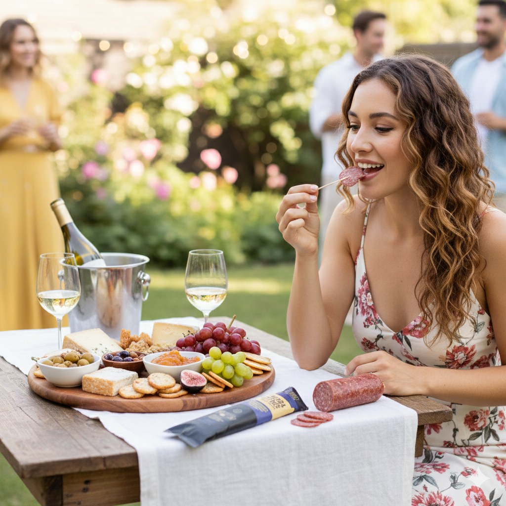 Cured Herb & Citrus Salami: Lemon Zest