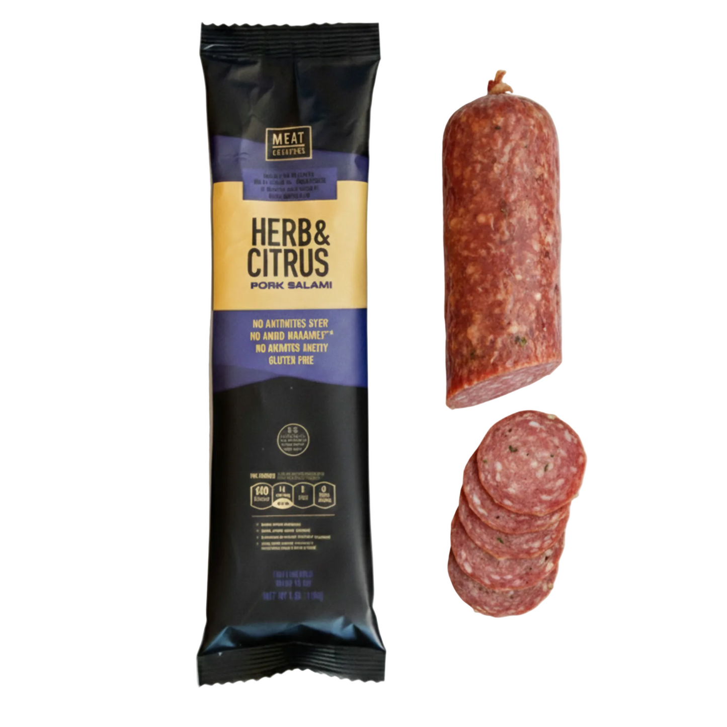 Cured Herb & Citrus Salami: Lemon Zest
