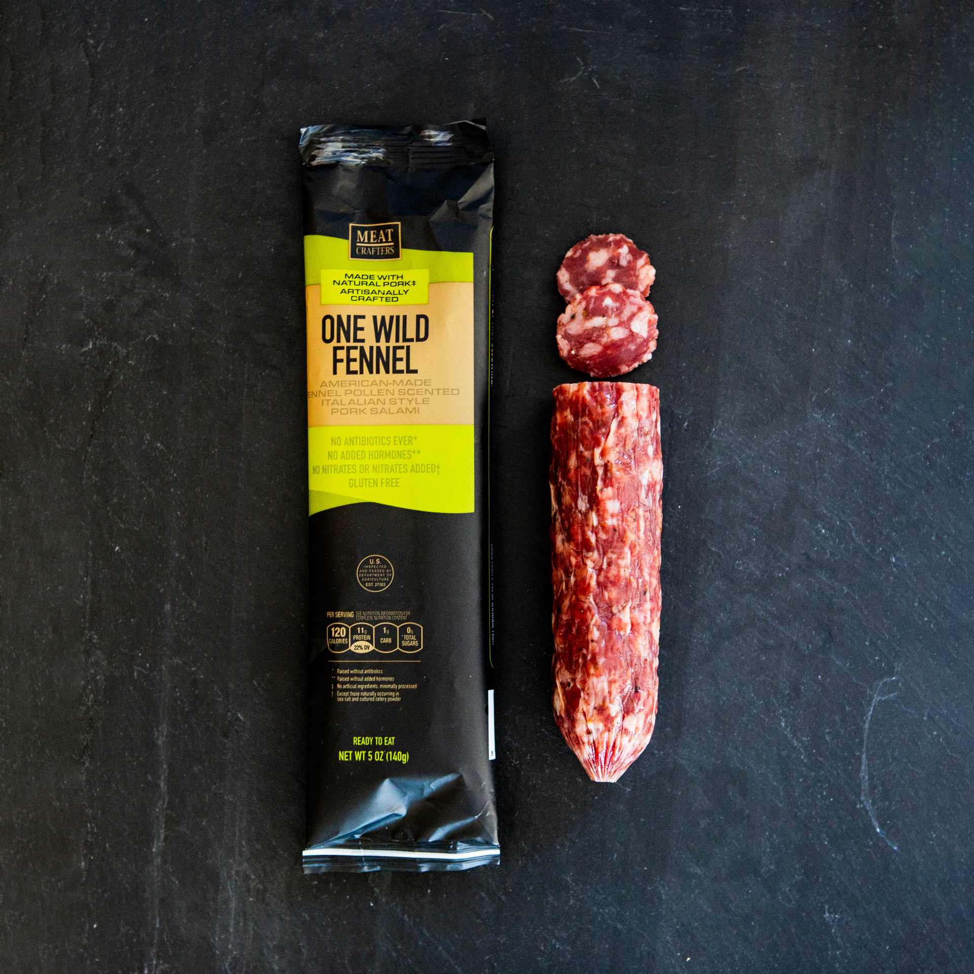 Cured One Wild Fennel™ Salami: Sweet, Italian-Flavor – MeatCrafters