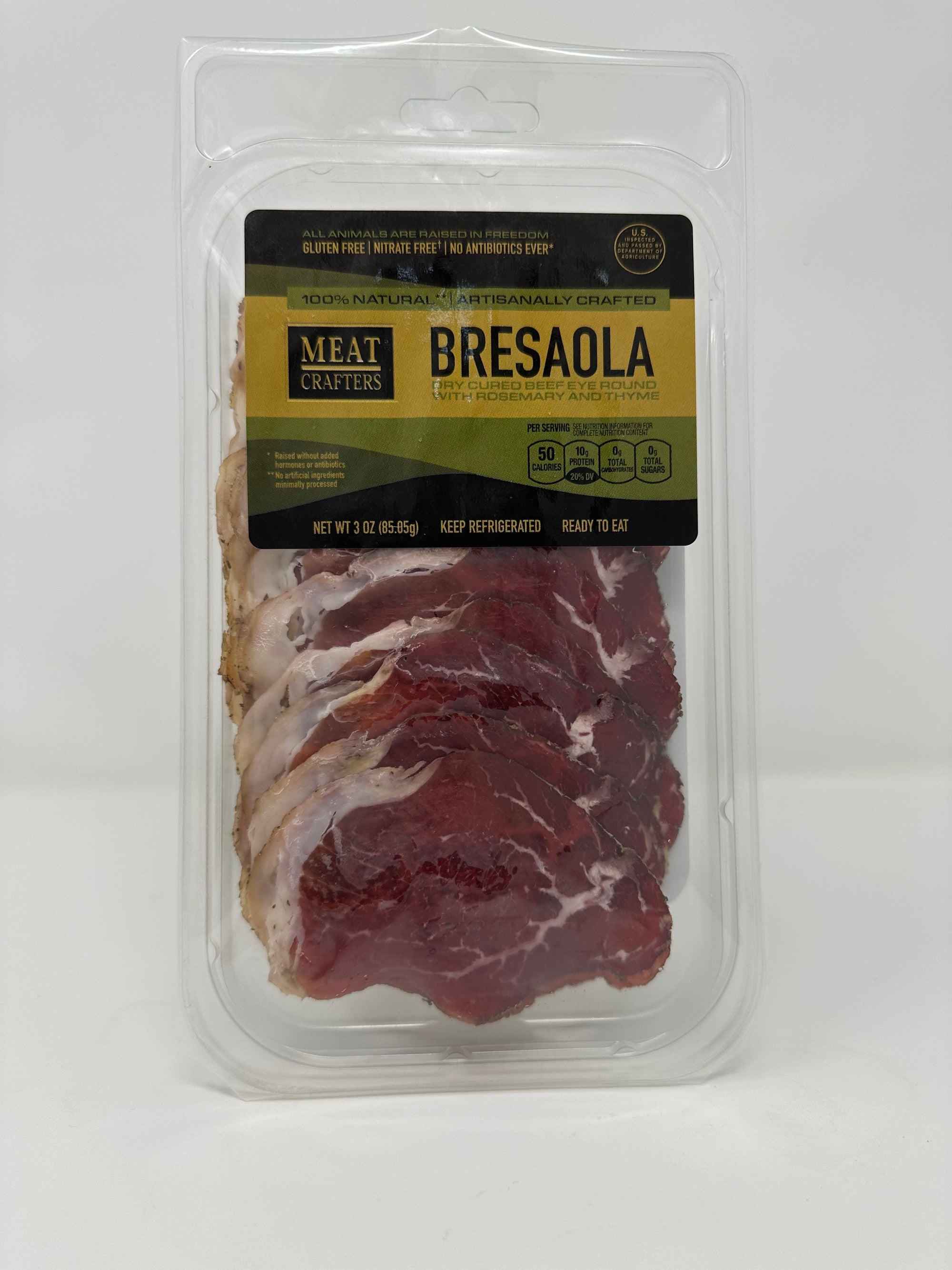 Sliced Bresaola MeatCrafters