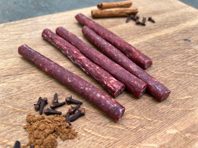 Randall Lineback Skinny Salami™ Beef Sticks: Beef & Lamb Recipe