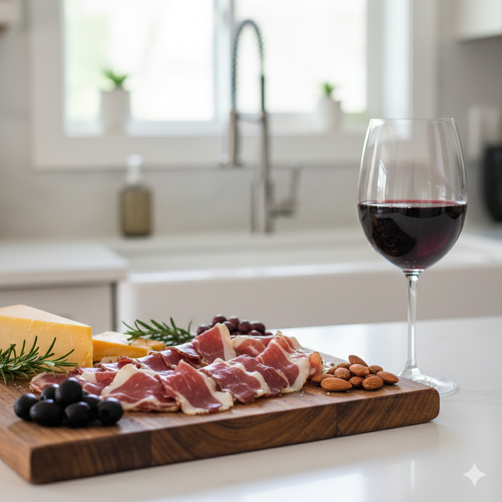 Classic Dry-Cured Moulard Duck Breast Prosciutto: Pre-Sliced