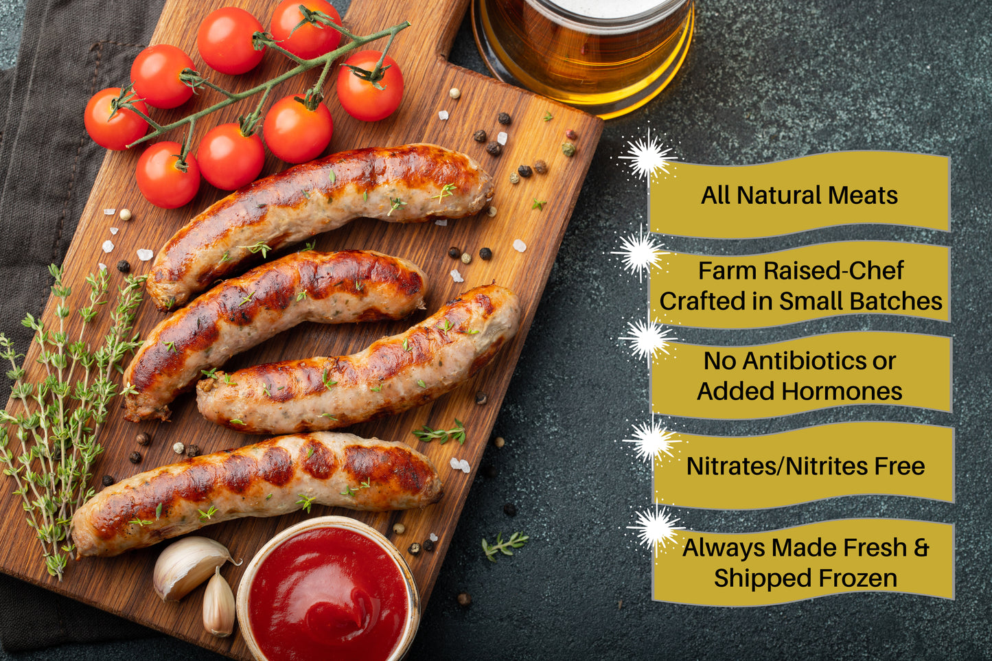 Classic Spicy Italian Pork Sausage Links: Tuscan-Style