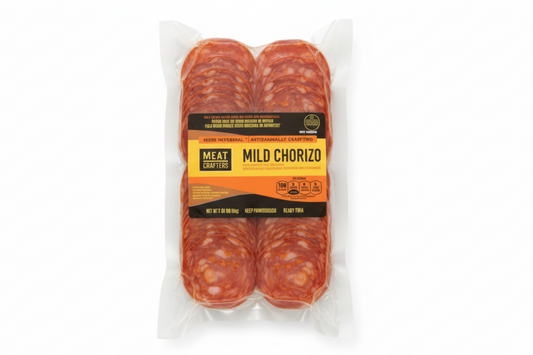 Classic Dry-Cured Pork Chorizo: Mildly Spice, Spanish Style