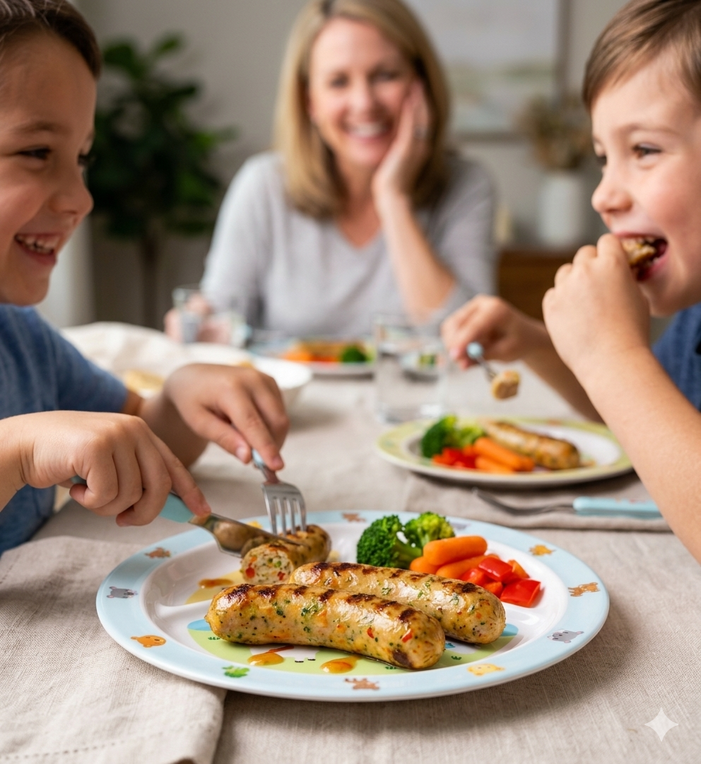 Simply Sausage™ with Vegetables: Chicken, Apples & Spinach