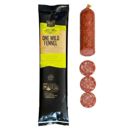 Cured One Wild Fennel™ Salami: Sweet, Italian-Flavor
