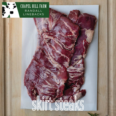 Randall Lineback Skirt Steaks