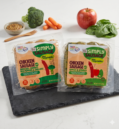 Simply Sausage™ with Vegetables: Chicken, Apples & Spinach