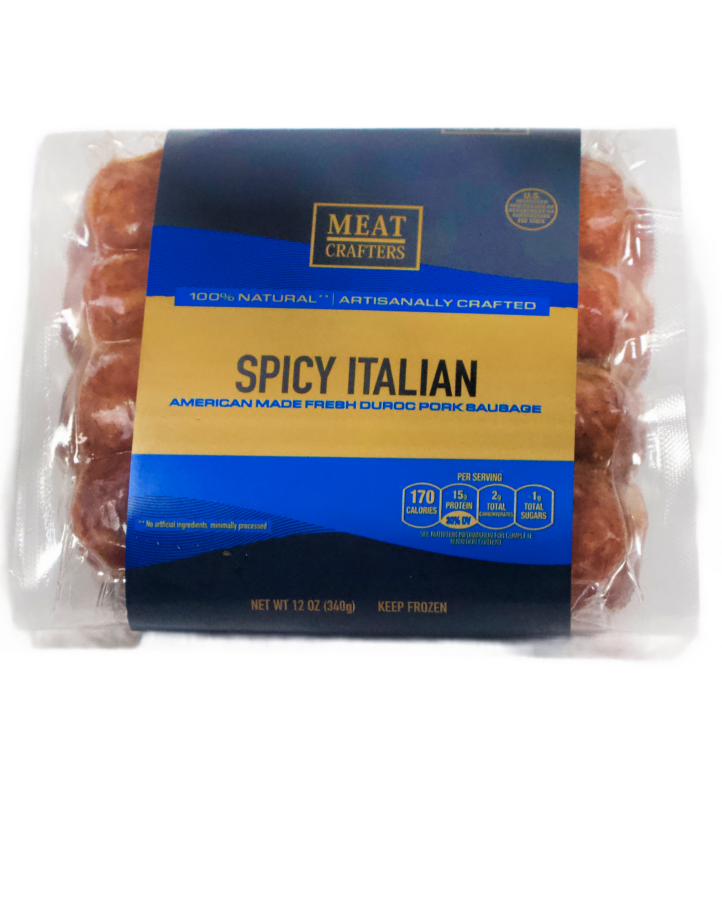 Classic Spicy Italian Pork Sausage Links: Tuscan-Style