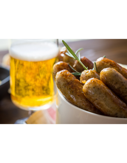 Beer-Infused Raging Pork Sausage Brats: Belgian-Flavor