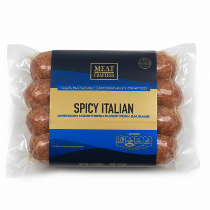 Classic Spicy Italian Pork Sausage Links: Tuscan-Style