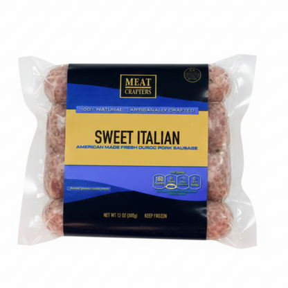 Classic Sweet Italian Pork Sausage Links: Fennel, Tuscan