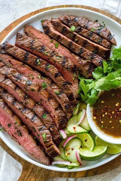 Randall Lineback Flank Steaks