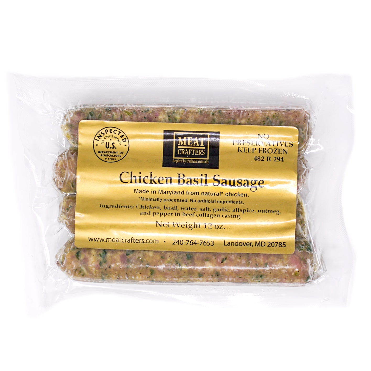 Chicken & Turkey Sausages MeatCrafters