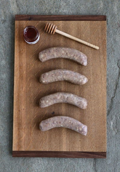 Randall Lineback Beef Sausages: Honey Habanero