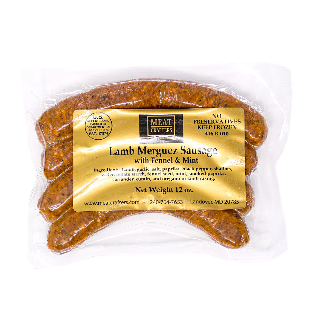 Lamb Merguez with Fennel &amp; Mint