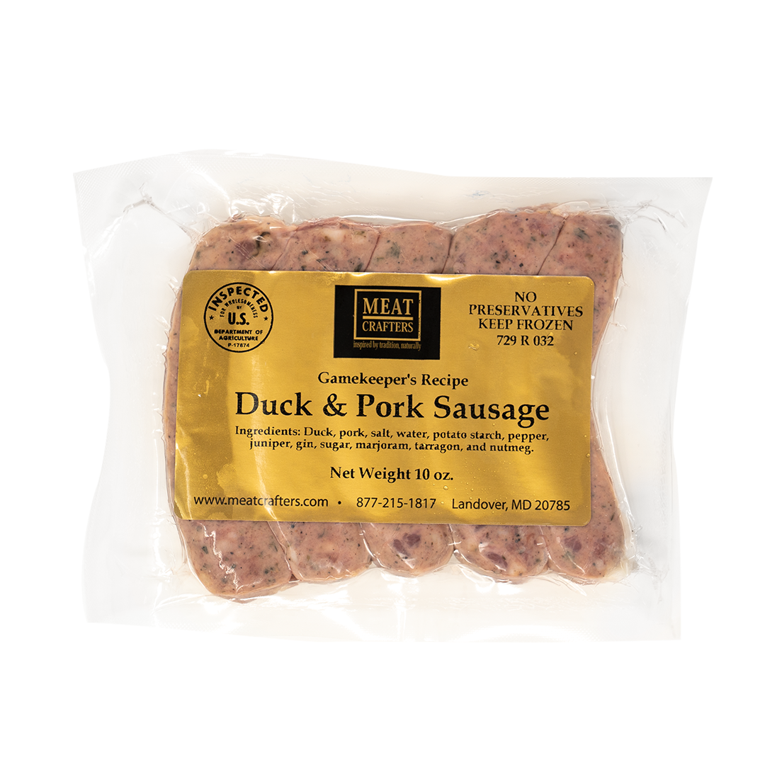 Duck & Pork Sausage