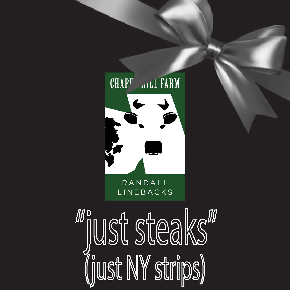 Randall Lineback Gift Box: Just Steaks - NY Strips (serves 2-4)