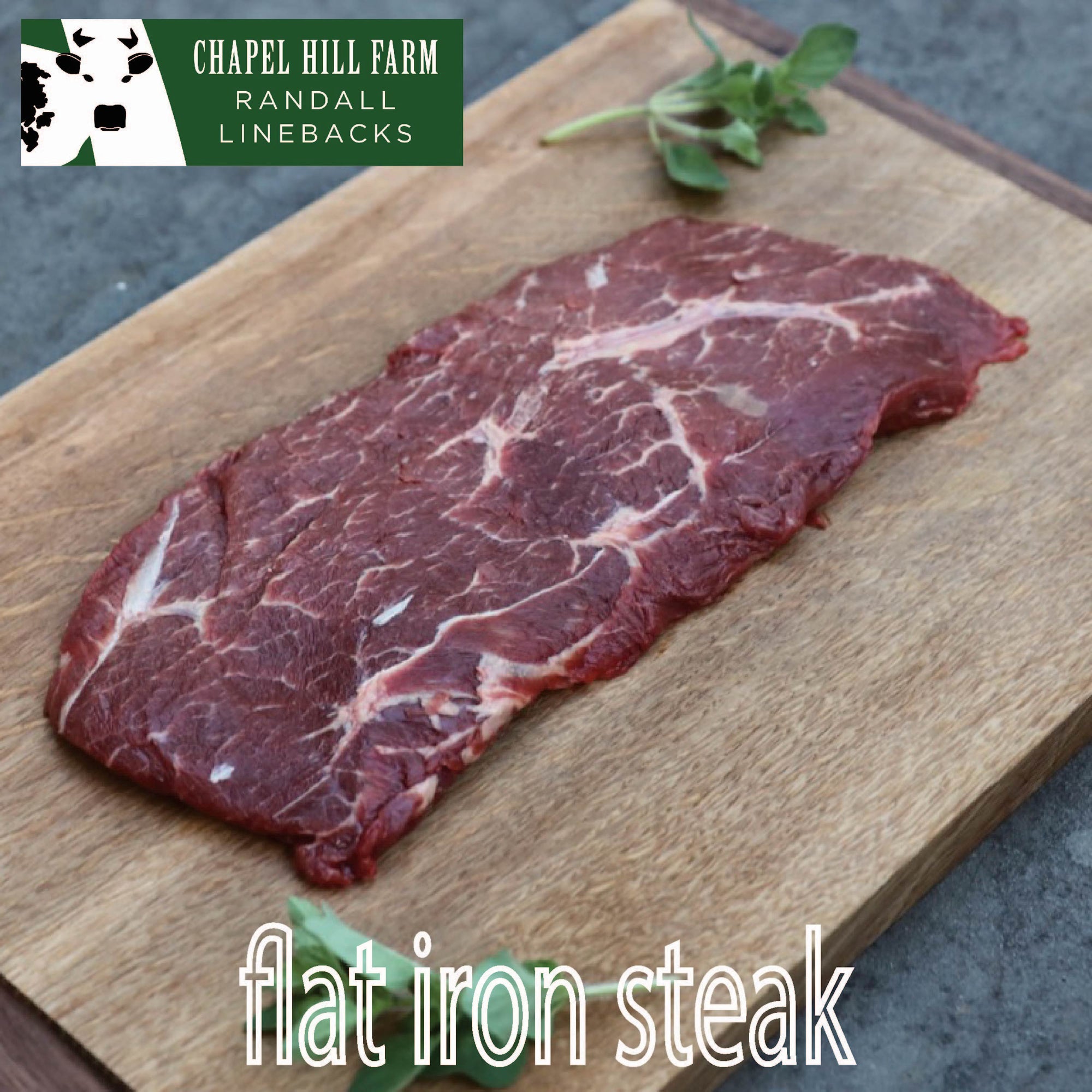 Randall Lineback Flat Iron Steak