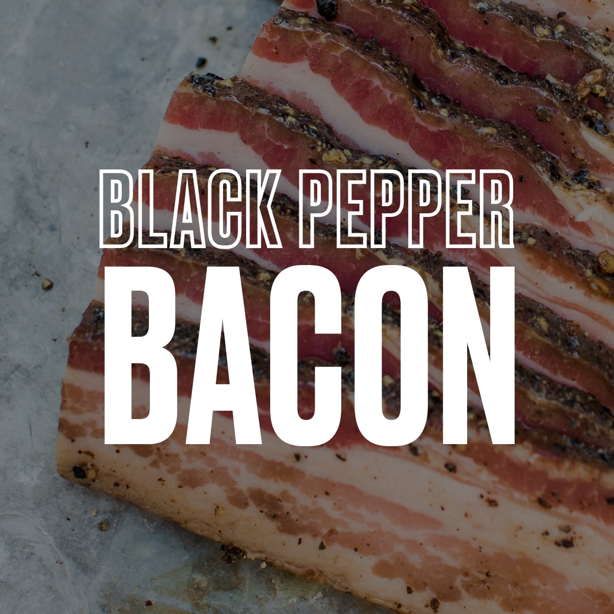 MeatCrafters' Black Pepper Bacon